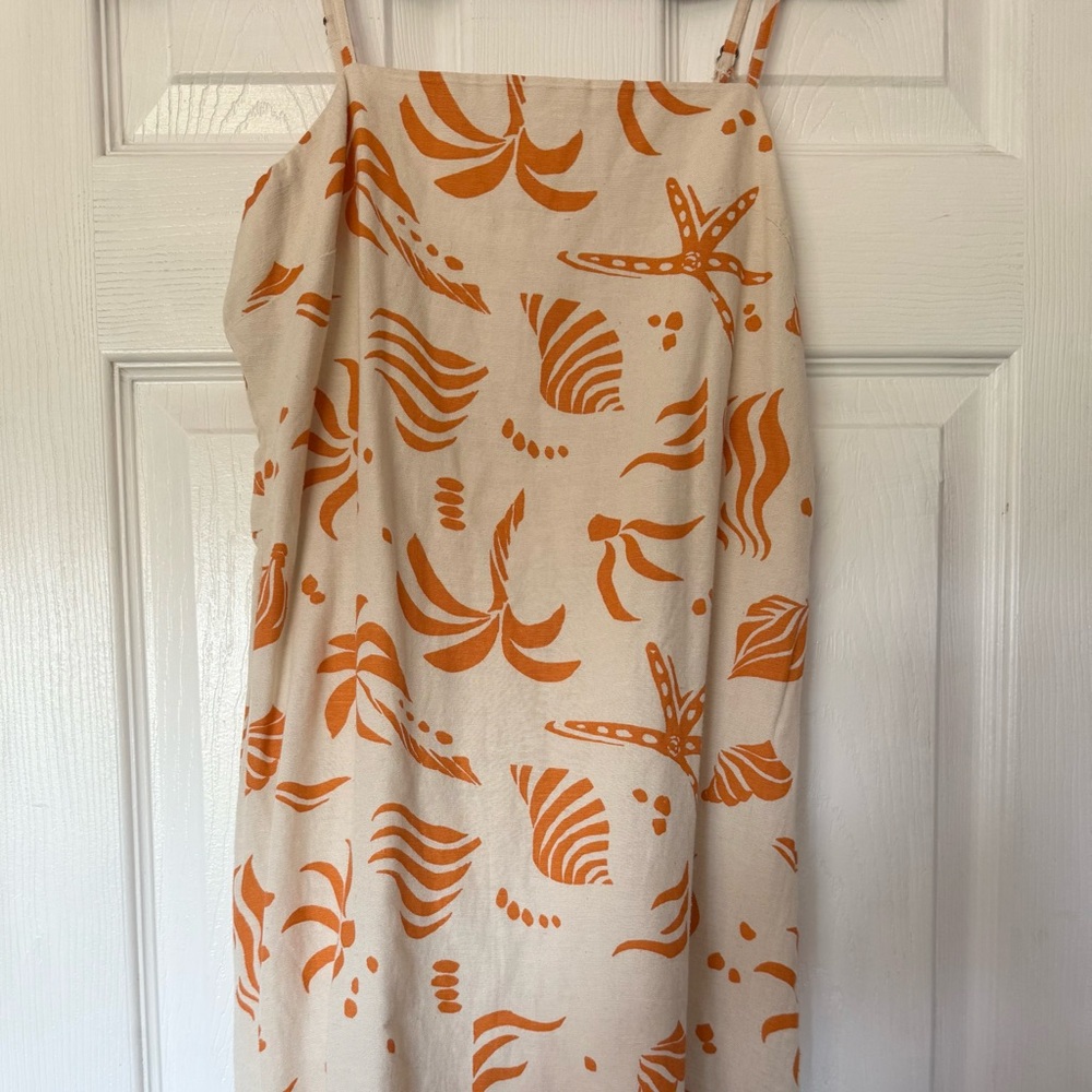 Japar Cream Summer Dress